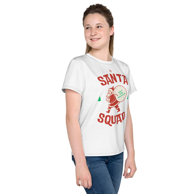'Santa Squad'   Ultra Soft Youth Holiday Tee