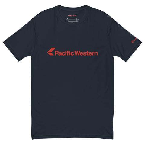Vintage Pacific Western Airlines - Men’s Fitted Tee