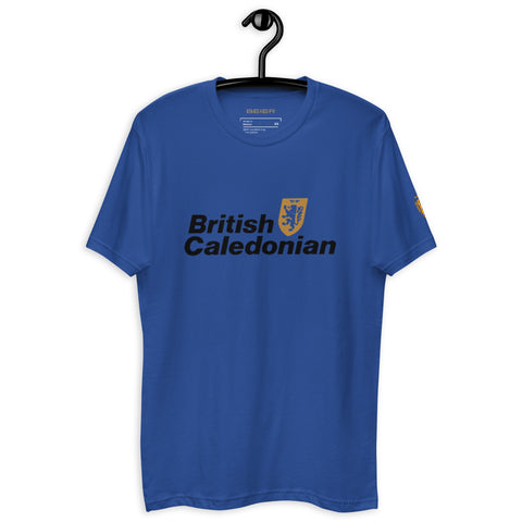 Vintage British Caledonian (Gold) - Men's Fitted Tee