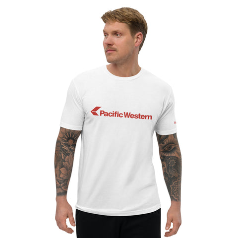Vintage Pacific Western Airlines - Men’s Fitted Tee
