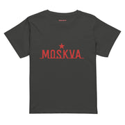 Women’s High-Waisted T-Shirt -  MOSKVA Clubland tribute