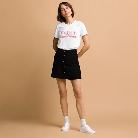 Balearic Beats (2023 Rework) Coral Design - Women’s relaxed tri-blend t-shirt