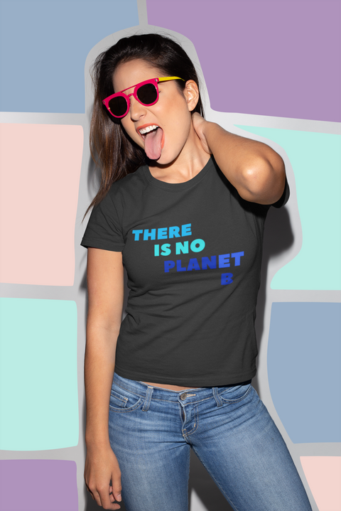 ‘There is No Planet B’ - Women’s fitted t-shirt