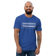 Underground Techno - 23Stacked    Men's Fitted Tee
