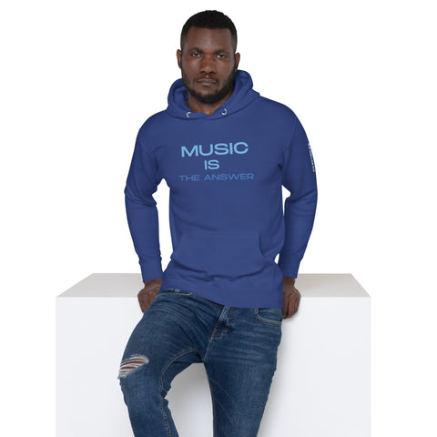 Music is the Answer - Ultra-soft Unisex Hoodie