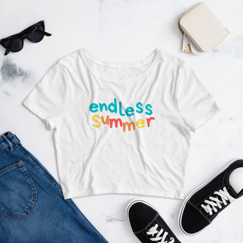 ‘endless summer’ ultra hot women’s crop top