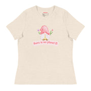 No Planet B  'Flower Gnome' - Women's relaxed fit tee